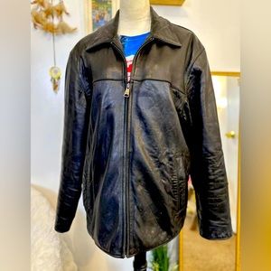 Dockers 100% Leather Jacket - Medium